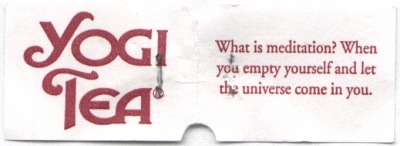 that's meditation, baby