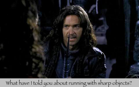 running with scissors