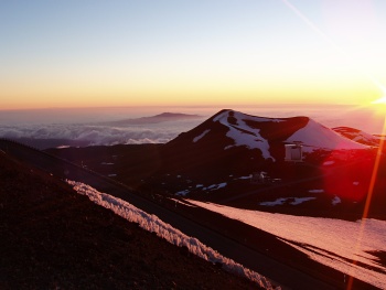 Hualalai from Mauna Kea