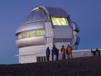 Gemini North Observatory opening