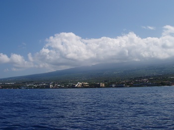 Looking in toward Kailua Bay