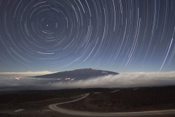 Star Trails over Mauna Kea