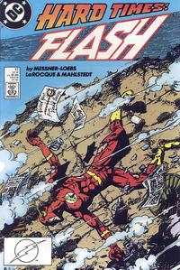 Flash v.2 #17: Flash lying beaten and unconscious