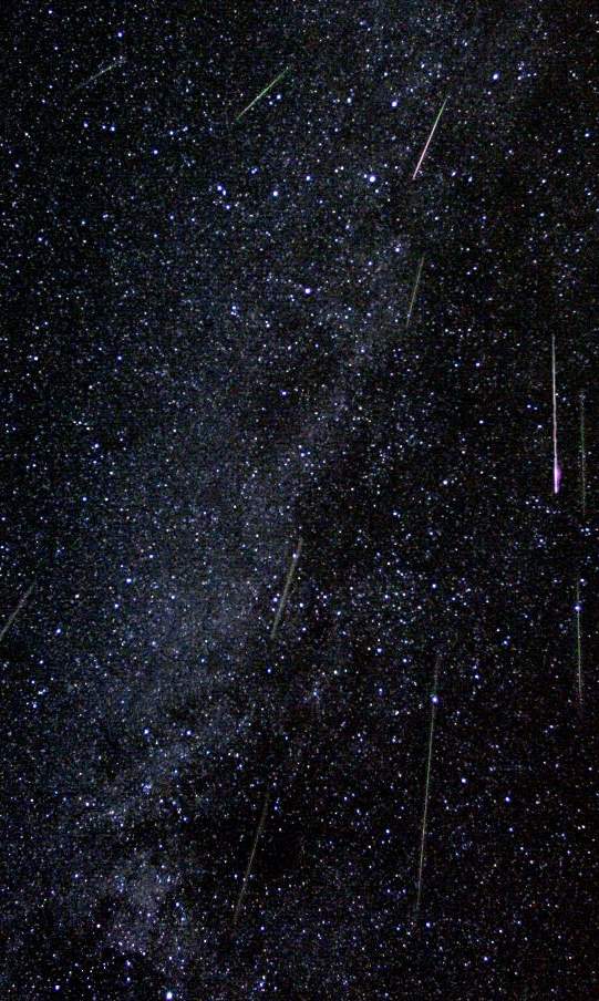 Starscape with Perseids