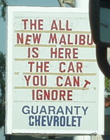 The Car You Can Ignore