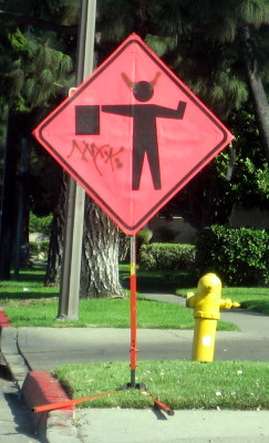 Devil Flagman Sign