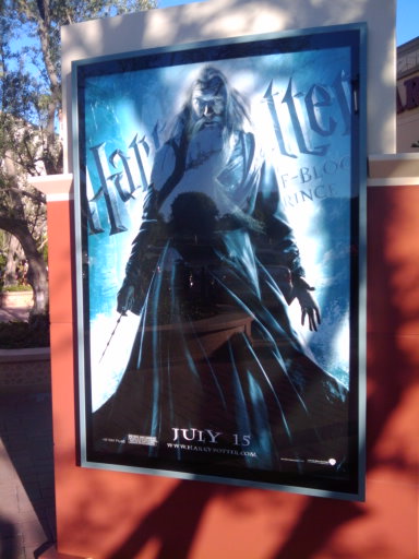 Poster: Dumbledore in Harry Potter and the Half-Blood Prince