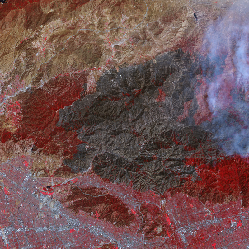 Fires in LA County (2009)