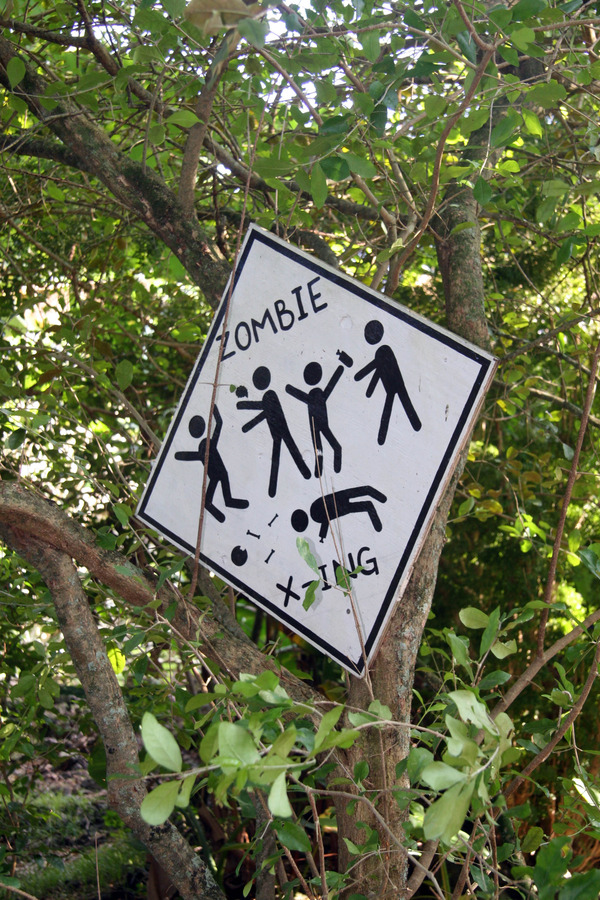 Uh oh. I thought this hiking trail was supposed to be safe.