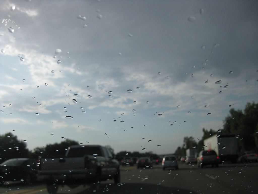 Rain Spatters and Sunlight