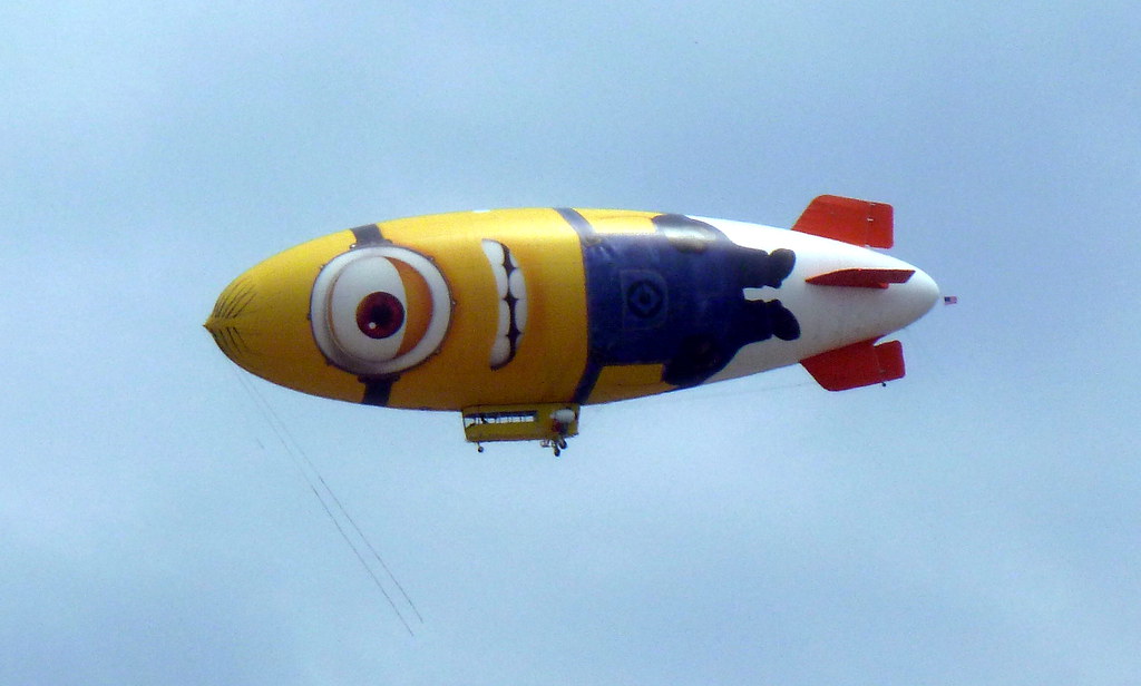 Gru's Floating Minion Blimp