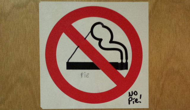 No Pie!