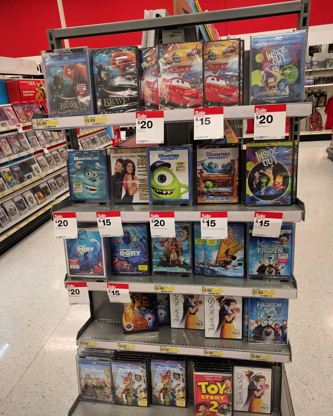 DVDs: Disney, Pixar, and.... waitaminute!